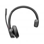 HP Poly Voyager 4310 UC Wireless USB-C Monaural Headset with Charging Stand 8PO77Y96AA