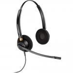HP Poly EncorePro HW520D 6 Pin Quick Disconnect Noise Cancelling Stereo Headset 8PO783P5AA