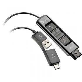 HP Poly DA85 USB-A USB-C Quick Disconnect Adapter 8PO786C7AA