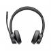 HP Poly Voyager 4320-M Stereo Microsoft Teams Bluetooth Headset with BT700 Dongle and USB-A to USB-C Cable 8PO7Y211AA