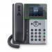 HP Poly E350 IP Desktop Phone with Bluetooth and Wi-Fi - 32 Lines; 2 x Gigabit Ports; PoE; 3.5-Inch Colour LCD Display 8PO82M89AA