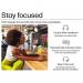 HP Poly Voyager Surround 80 UC Bluetooth Wireless USB-C Microsoft Teams Certified Headphones 8PO8G7U0AA