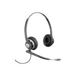 HP Poly EncorePro HW720 Wired Quick Disconnect Noise-Cancelling Binaural Headset 8PO8R707AAABB