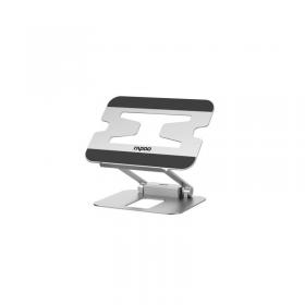 Rapoo UCS-5001 Silver Notebook Stand with Magnetic 5-in-1 USB-C Multiport Hub 8RA12361