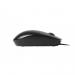 Rapoo N100 Ambidextrous Wired Optical 1600 DPI Mouse 3 Buttons Including 2D Non Slip Scroll Wheel High Resolution Ergonomic Design 