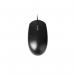 Rapoo N100 Ambidextrous Wired Optical 1600 DPI Mouse 3 Buttons Including 2D Non Slip Scroll Wheel High Resolution Ergonomic Design 8RA18050