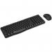 Rapoo X1800S RF Wireless QWERTY English Keyboard and 1000 DPI Mouse 8RA18432