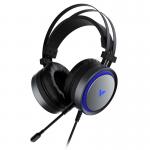 Rapoo VH530 Virtual 7.1 Channel Wired Gaming Headset Noise Isolation Function Noise Cancelling Microphone Blue and RGB LED Backlight 8RA18642