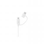 Samsung EP-DG930 1.5m USB-A to USB-C and Micro-USB Cable White 8SA10100803