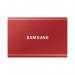 Samsung T7 500GB USB-C Red Portable External Solid State Drive 8SA10297614
