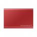 Samsung T7 500GB USB-C Red Portable External Solid State Drive 8SA10297614