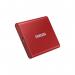 Samsung T7 500GB USB-C Red Portable External Solid State Drive 8SA10297614