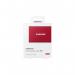 Samsung T7 500GB USB-C Red Portable External Solid State Drive 8SA10297614