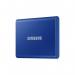 Samsung T7 500GB USB-C Blue Portable External Solid State Drive 8SA10297617