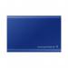 Samsung T7 500GB USB-C Blue Portable External Solid State Drive 8SA10297617