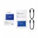 Samsung T7 500GB USB-C Blue Portable External Solid State Drive 8SA10297617