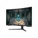 This photo showcases the Samsung Odyssey G6 BG650 32 Inch 2560 x 1440 Pixels VA Panel HDMI DisplayPort Curved Smart Gaming Monitor. The sleek and curved design is highlighted, along with the impressive 2560 x 1440 pixel resolution. The monitor is connected to a computer through HDMI and DisplayPort, perfect for gaming enthusiasts. The VA panel technology offers vibrant colors and a clear display.