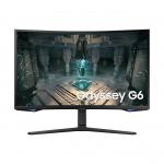 Samsung Odyssey G6 BG650 32 Inch 2560 x 1440 Pixels VA Panel HDMI DisplayPort Curved Smart Gaming Monitor 8SA10378211