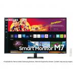 Samsung M70B 43 Inch 3840 x 2160 Pixels 4K Ultra HD VA Panel HDR10 HDMI USB-C USB Hub Smart TV Monitor 8SA10381088