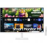 Samsung M50C 27 Inch 1920 x 1080 Pixels Full HD VA Panel HDR10 HDMI USB Hub Bluetooth Smart Monitor 8SA10386731