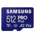 Samsung Pro Plus 512GB MicroSDXC UHS-I Class 10 Memory Card and Adapter 8SA10392019