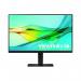 This image shows a Samsung ViewFinity S6 monitor with a 24-inch display and Quad HD resolution of 2560 x 1440 pixels. The monitor features an IPS panel and connections for HDMI, DisplayPort, and USB-C. The sleek design and crisp display make it ideal for both work and entertainment.