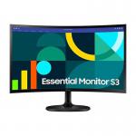 Samsung S3 Essential 24 Inch 1920 x 1080 Pixels Full HD VA Panel HDMI VGA Curved Monitor 8SA10442655