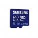 Samsung PRO Plus 512GB V30 A2 Class 10 MicroSDXC Memory Card and Adapter 8SAMBMD512KAEU