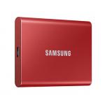 Samsung 1TB T7 USB C Portable Red External Solid State Drive 8SAMUPC1T0RWW