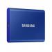 Samsung 2TB T7 USB C Portable Blue External Solid State Drive 8SAMUPC2T0HWW