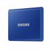 Samsung 2TB T7 USB C Portable Blue External Solid State Drive 8SAMUPC2T0HWW