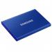 Samsung 2TB T7 USB C Portable Blue External Solid State Drive 8SAMUPC2T0HWW