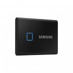 Samsung 2TB T7 Touch USB C Black External Solid State Drive 8SAMUPC2T0KWW