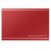 500GB T7 USB3.2C Portable Red Ext SSD 8SAMUPC500RWW