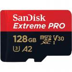 SanDisk Extreme PRO 128GB Micro SDXC UHS-I Class 10 with Adaptor 8SASDSQXCD128GGN6MA