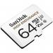 SanDisk High Endurance 64GB UHS-I Class 10 MicroSDHC Memory Card and Adapter 8SD10252265