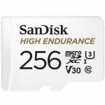 SanDisk High Endurance 256GB UHS-I Class 10 MicroSDHC Memory Card and Adapter 8SD10252267