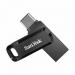 SanDisk Ultra Dual Drive Go 32GB USB-C USB-A Black Flash Drive 8SD10284160