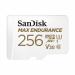 SanDisk MAX Endurance 256GB MicroSDHC Memory Card and Adapter 