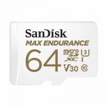 SanDisk MAX Endurance 64GB Class 10 UHS-I U3 V30 MicroSDXC Memory Card and Adapter 8SD10284170