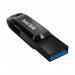 SanDisk Ultra Dual Drive Go 64GB USB-C USB-A Black Flash Drive 8SD10284184