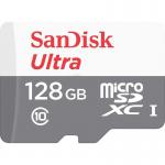 SanDisk Ultra 128GB Class 10 MicroSDXC Memory Card and Adapter 8SD10314033