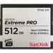 SanDisk Extreme Pro 512GB CFast 2.0 Memory Card 8SD10325152