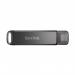 SanDisk iXpand Luxe USB-C Lightning Black Flash Drive 8SD10341879