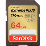 SanDisk Extreme PLUS 64GB UHS-I U3 Class 10 Memory Card 8SD10367817