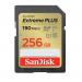 SanDisk Extreme PLUS 256GB Class 10 UHS-I U3 V30 SDXC Memory Card 8SD10367821