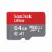 SanDisk Ultra 64GB SDXC UHS-I Class 10 Memory Card and Adapter 