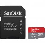 SanDisk Ultra 64GB SDXC UHS-I Class 10 Memory Card and Adapter 8SD10374733