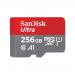 SanDisk Ultra 256GB UHS-I Class 10 MicroSDXC Memory Card and Adapter 8SD10374735