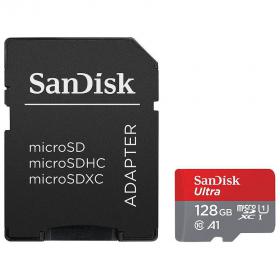 Sandisk Ultra 128GB A1 UHS-I U1 Class10 MicroSDXC Memory Card and Adapter 8SD10374855